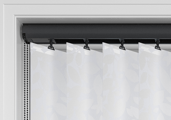 Jasmine (Blackout), Lily White - Vertical Blind - Image 14